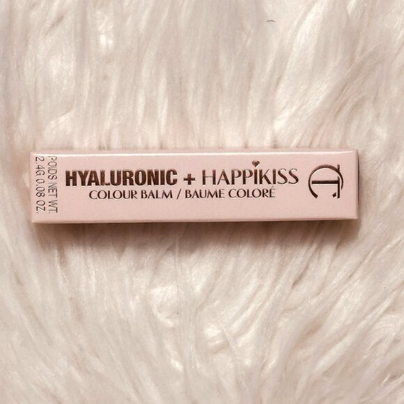 🔥Charlotte Tilbury Hyaluronic + Happikiss Color Balm  2.4G Romance Kiss (1) - Picture 1 of 5